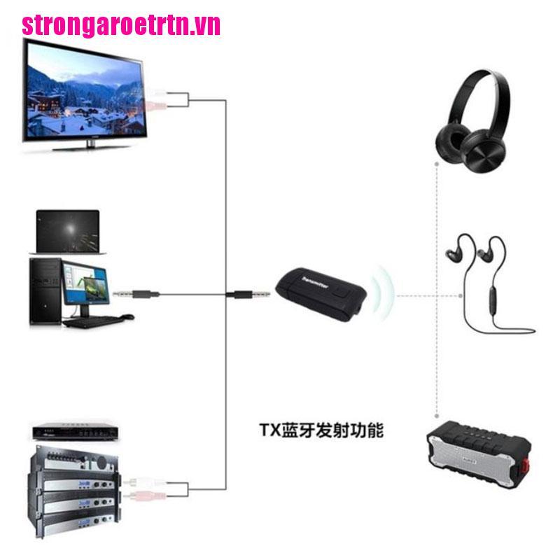 Thiết Bị Chuyển Đổi Âm Thanh Bluetooth Không Dây 3.5mm