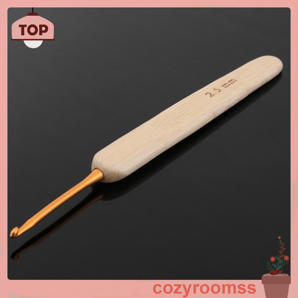 Bộ 8 Dụng Cụ Đan Móc Len Chất Liệu Tre Và Nhôm