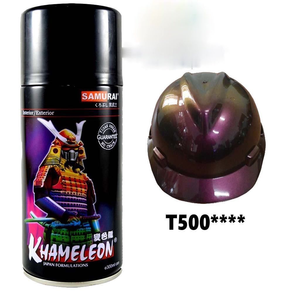 [COMBO] Sơn xịt Samurai màu 3D Khameleon - T500 + Bóng Ánh Kim K1KT , Dầu nhớt 20