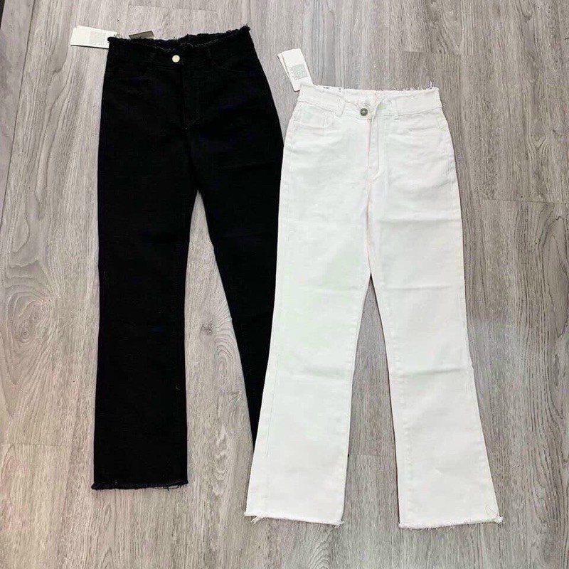 QUẦN JEANS ỐNG LOE tôn dáng cực đỉnh 5 kiểu ( chất jean mềm mịn co dãn tốt thoải mái chuẩn form / Hình+Video thật Chilif