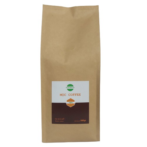 Cafe rang mộc nguyên chất 50% Robusta+ 50% Arabica 500gram