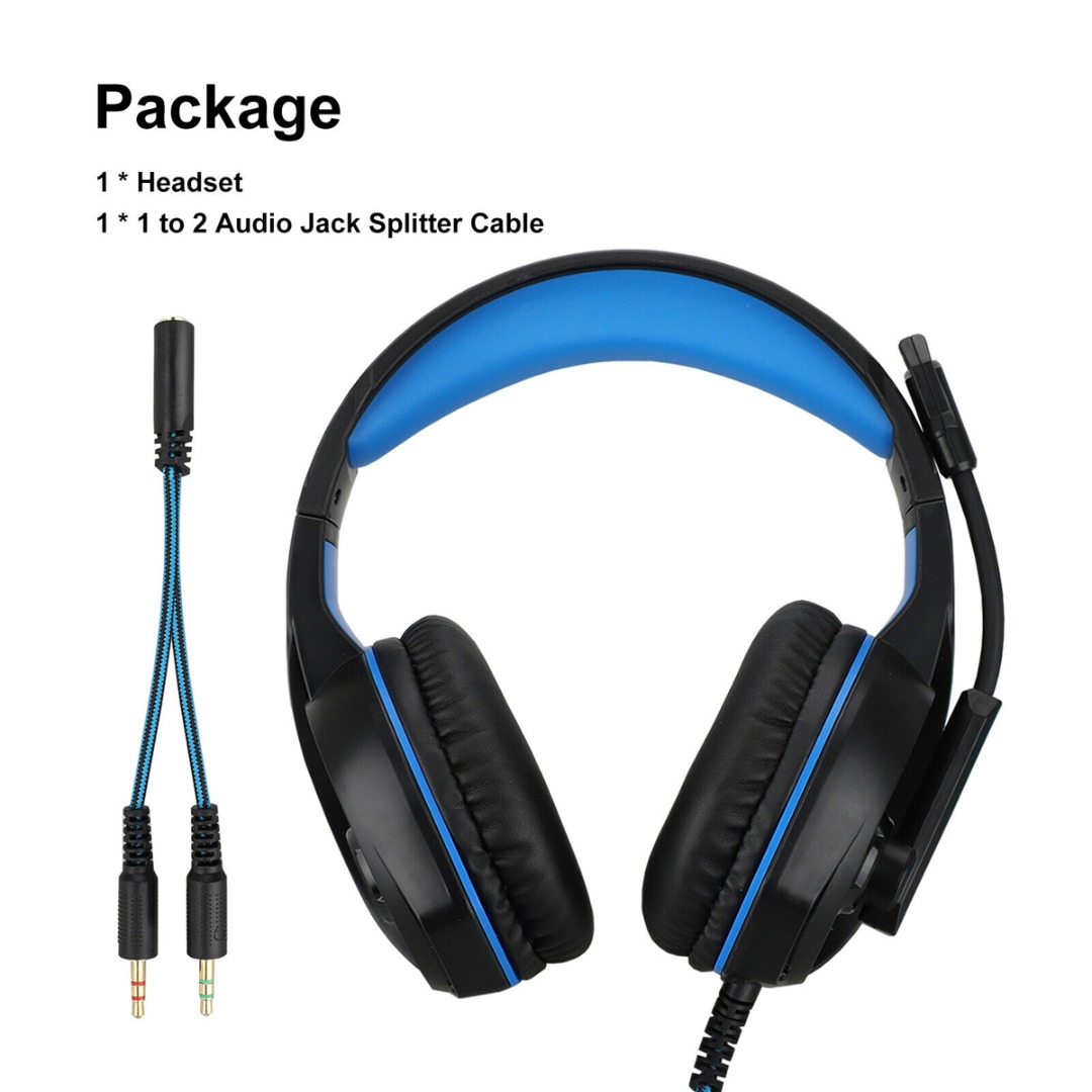 Tai Nghe Chơi Game Có Dây 3.5mm Cho Ps4 / Laptop / Xbox One | BigBuy360 - bigbuy360.vn