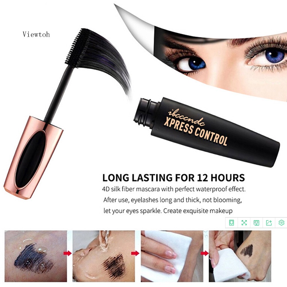 Mascara 4D chống thấm nước không lem giúp làm dài cong và dày mi | BigBuy360 - bigbuy360.vn