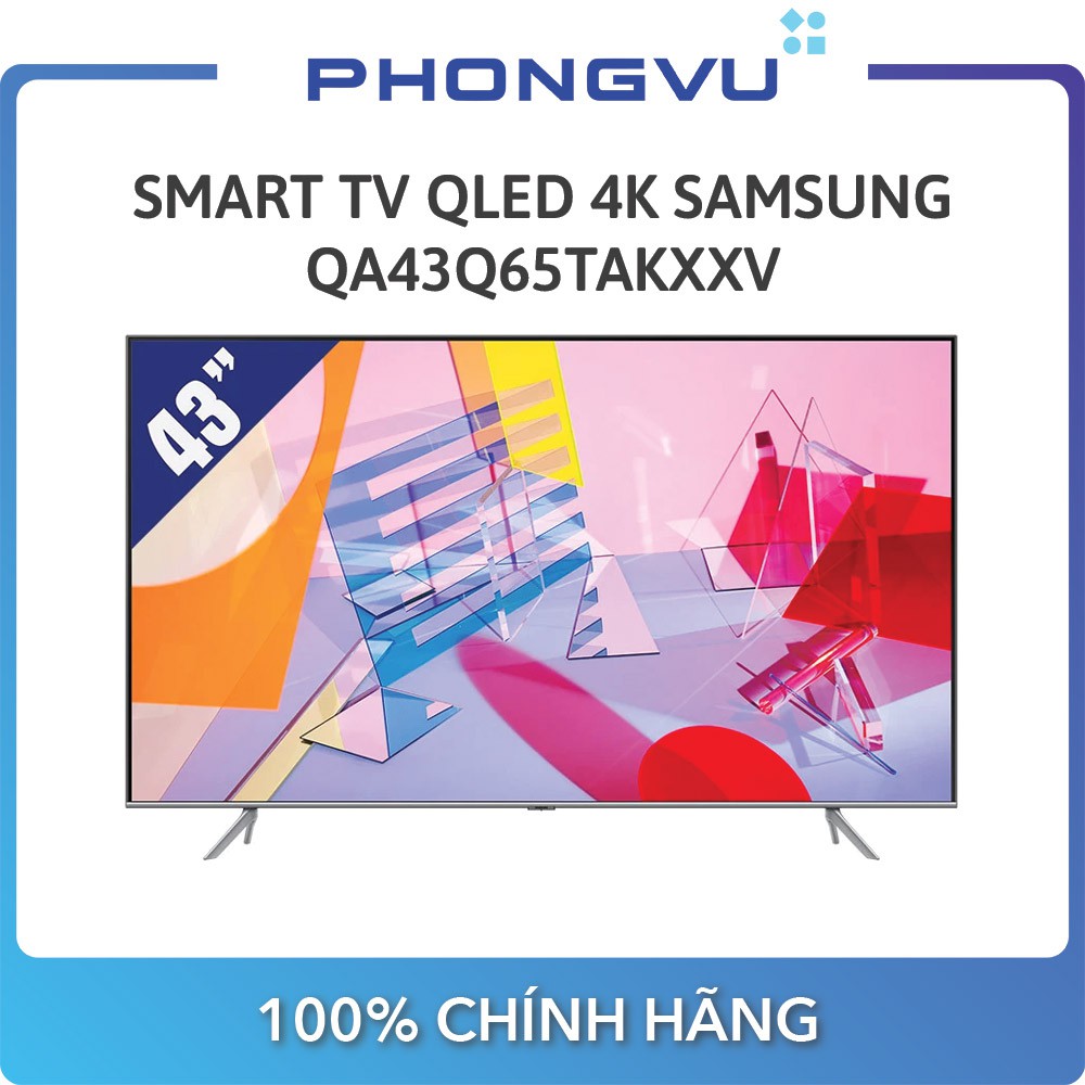 Smart Tivi QLED Samsung 4K 43 Inch Q65T - Bảo hành 24 tháng