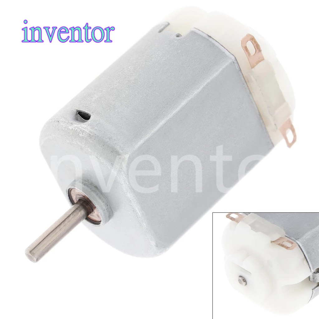 Mô tơ 130 DC 3 - 5V bốn bánh nhỏ