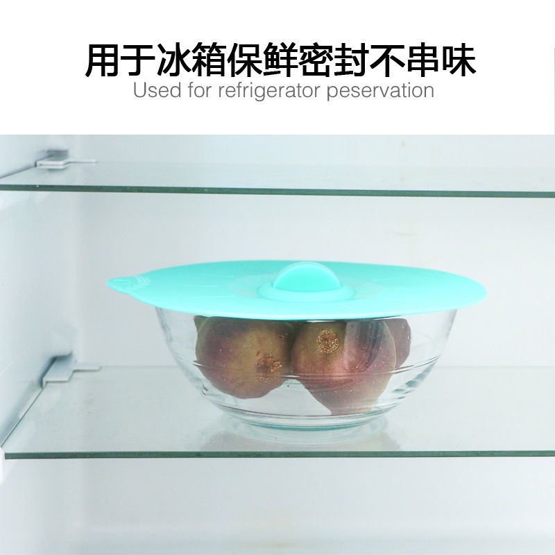 Nắp Silicone Đậy Tô Giữ Nhiệt Thực Phẩm Hình Tròn