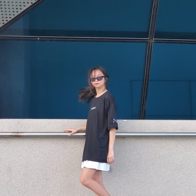 Áo thun tay lỡ Sadboiz unisex form rộng freesize, áo phông rộng local brand -Chienhoangshop