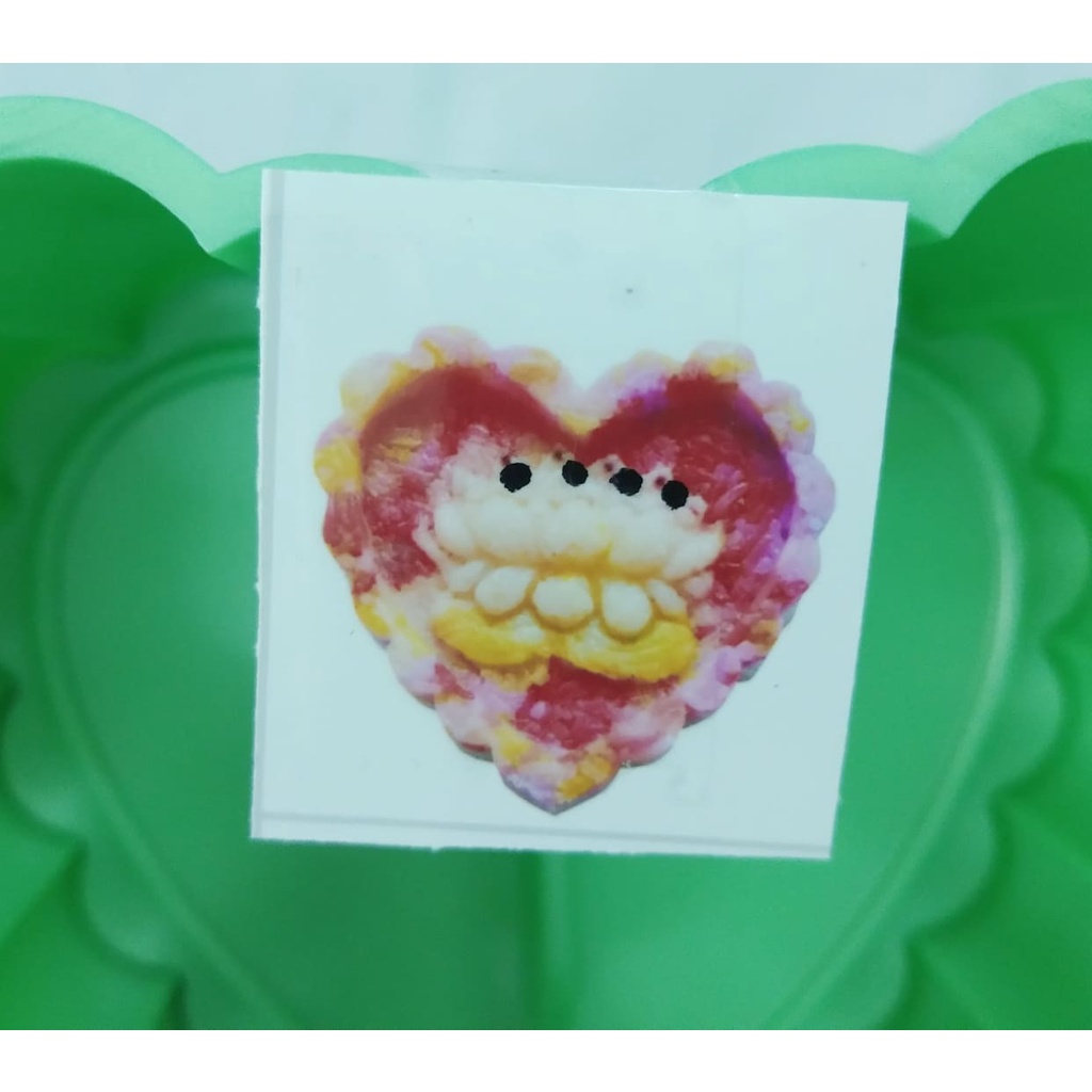 Khuôn Xôi Trái Tim Nhí Hình Hoa Sen 10 Cm