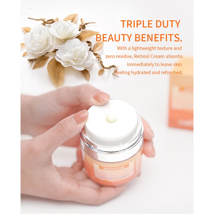 Kem Retinol GLAMN Retinol Dưỡng Ẩm Sâu Làm Sáng Da Chống Lão Hóa