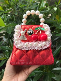 Túi quai ngọc cherry cho bé