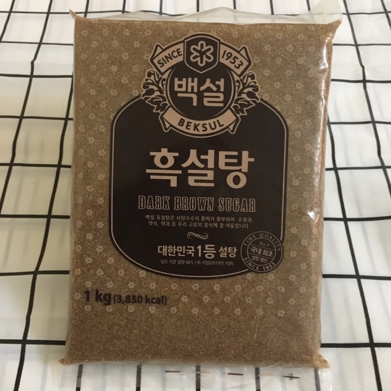 Đường Đen BEKSUL Hàn Quốc Gói 1Kg | Nguyên Liệu Làm Trà Sữa Trân Châu Đường Đen