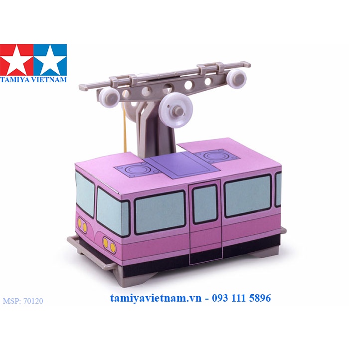 70120 Mô hình lắp ráp kĩ thuật cáp treo AERIAL ROPEWAY PASSENGER CABIN SET