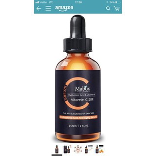 Serum Vitamin C Mabox 20% 30ml