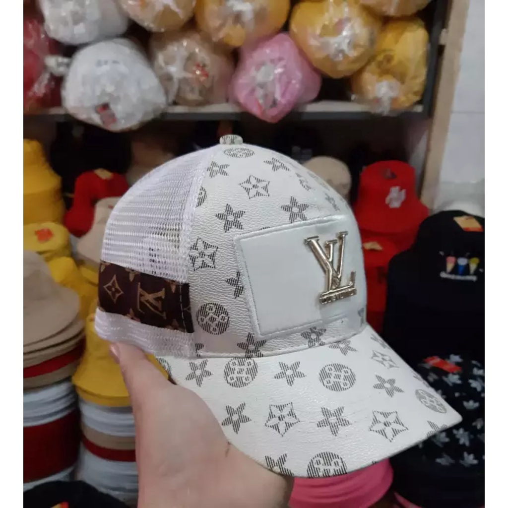 Mũ Lưỡi Trai DA LV ❤️Freeship❤️  Phong Cách Trẻ Trung