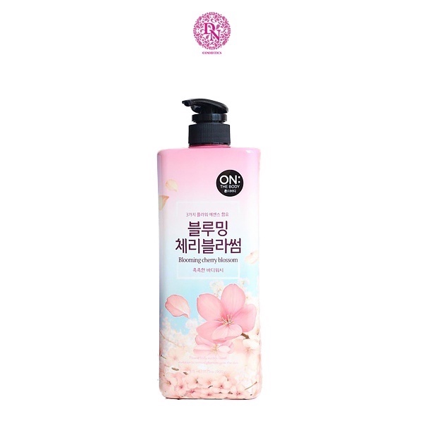 Sữa tắm dưỡng da hương nước hoa On The Body 900ml