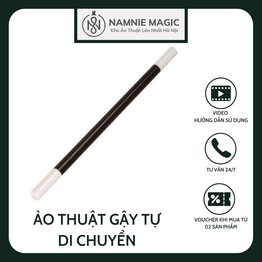 Đũa Thần Ảo Thuật, Gậy Tự Di Chuyển, Magic Wand, Đạo Cụ Diễn Đường Phố, Đồ Chơi Sáng Tạo, Thông Minh, Vui Nhộn Cho Bé