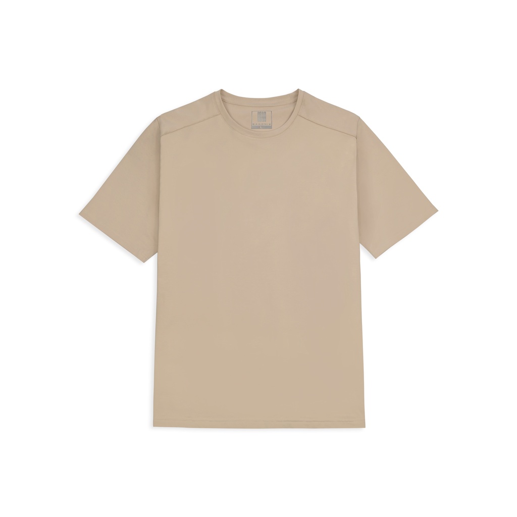 ÁO THUN TRƠN BASIC 100% Cotton form Regular fit tôn dáng thương hiệu SAGONIZ®