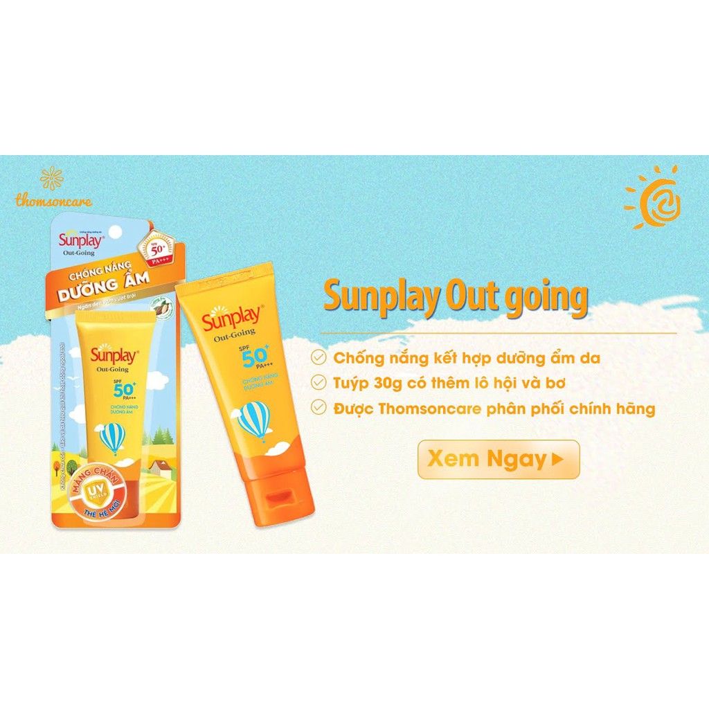 Kem Chống Nắng Dưỡng Da Sunplay Out Going SPF 50+ PA+++ 30g