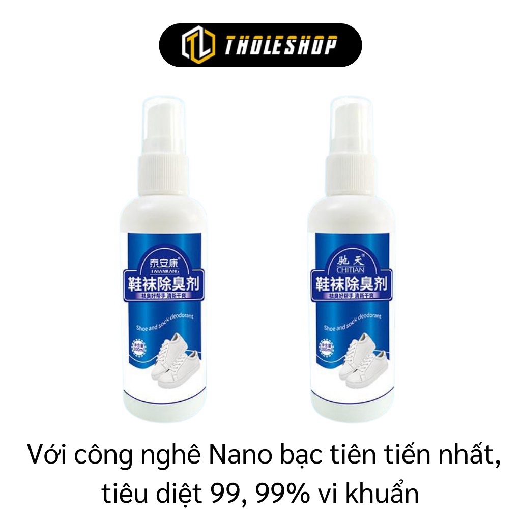 [SGD] Chai Xịt Khử Mùi Giày - Xịt Hôi Chân Chống Nấm, Ngứa, Khử Mùi Nón Bảo Hiểm 7035