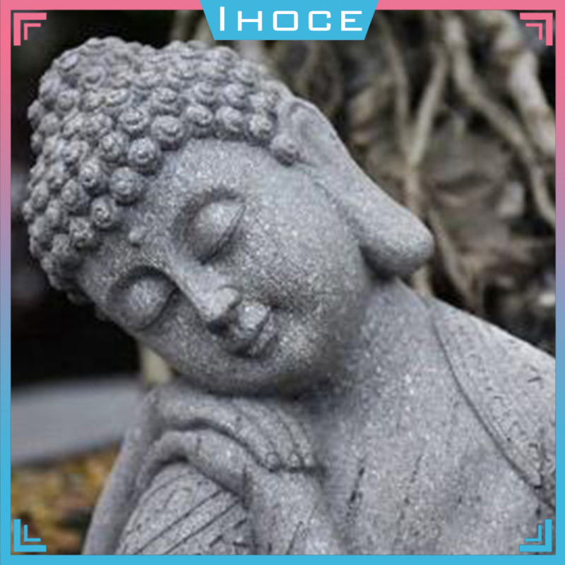 Mô Hình Tượng Phật Đang Ngủ Bằng Nhựa Resin Sáng Tạo Làm Quà Tặng / Trang Trí Nội Thất