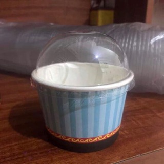 Cốc giấy, cốc cừu dùng đựng kem, bánh.... in hình ngẫu nhiên và mẫu trơn( Giá bán 50 cái)