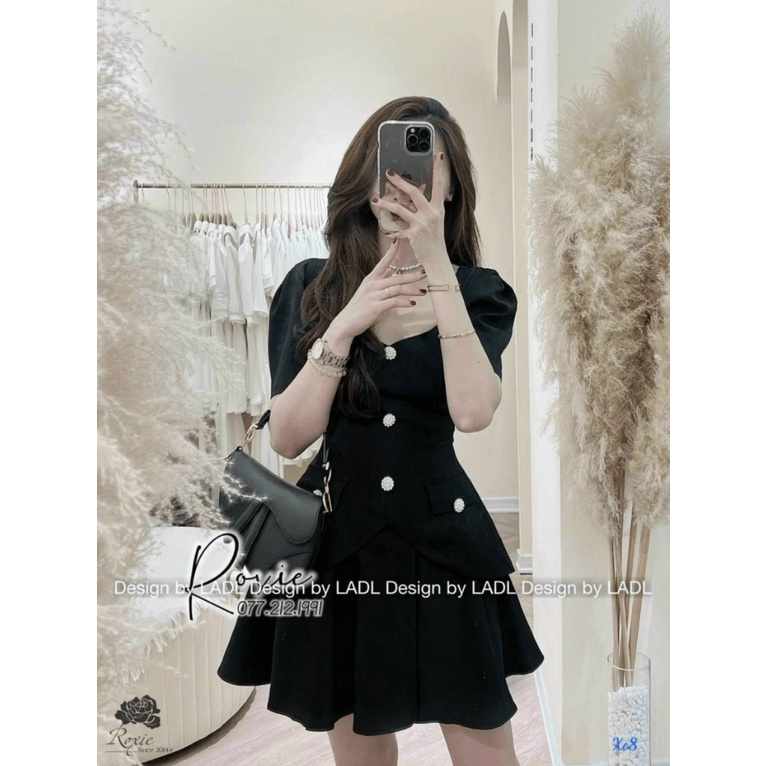 SET VÁY COTTON LẠNH SANG TRỌNG QUÝ PHÁI UP thoi trang shop valentina