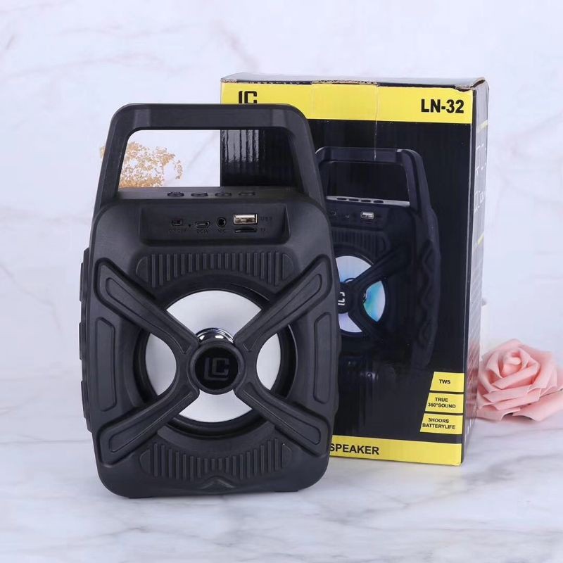[HCM]Loa karaoke LN-32 có mic - Loa hát karaoke siêu bass pin siêu trâu hát siêu đỉnh