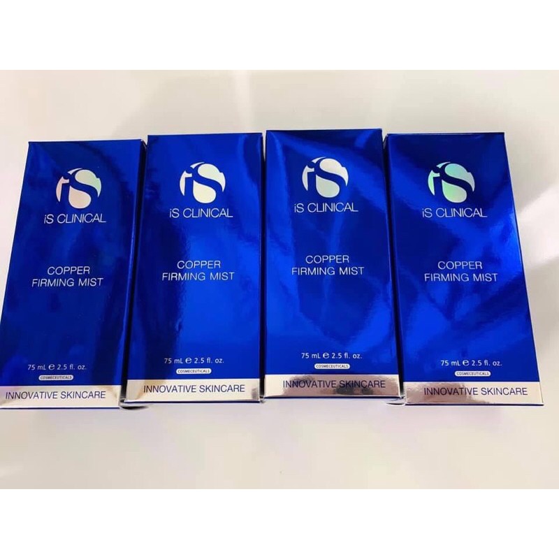 Xịt khoáng chống lão hoá Is Clinical Copper Firming Mist - Chính hãng