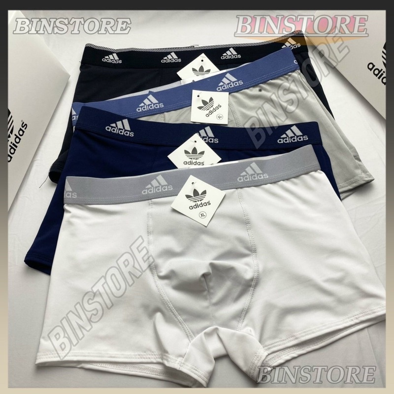 [Xả kho] Sịp Đùi Nam ADIDAS, quần Sịp Đùi nam, quần lót nam Cao Cấp Chất Coton Thoáng Mát, Thoải Mái Vận Động, Nam Tính