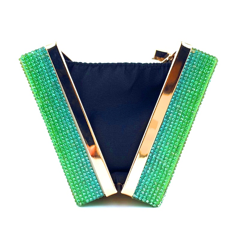 Ví Cầm Tay Đính Đá Lấp Lánh Sang Trọng