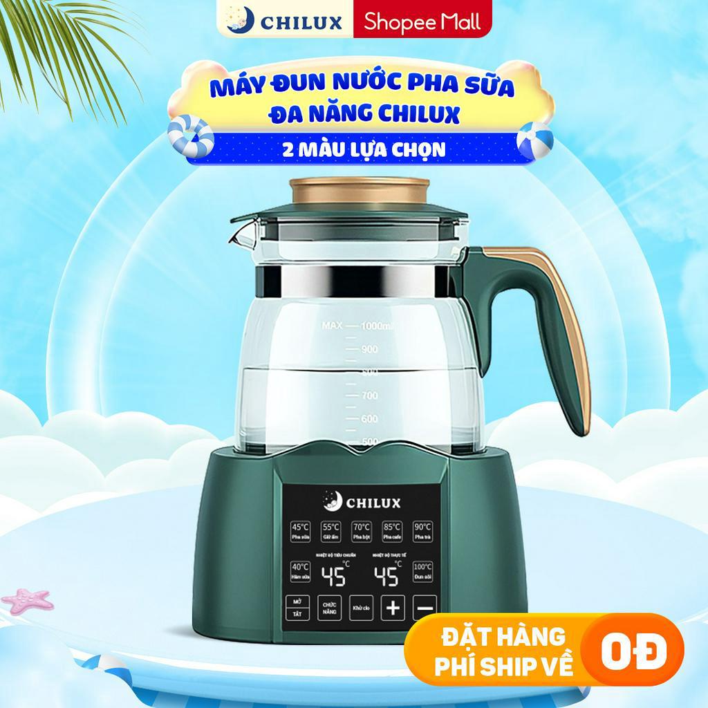 Máy đun nước pha sữa CHILUX đa năng, hâm sữa đúng nhiệt độ, giữ ấm suốt 24H, đun nước khử clo