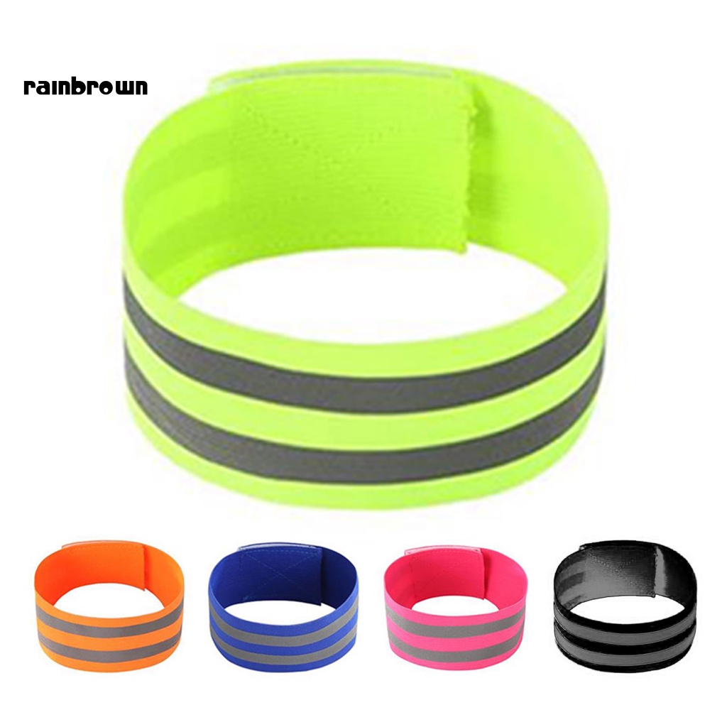 / Rb / Vòng Đeo Tay Phản Quang An Toàn Đa Năng Khi Chạy Bộ