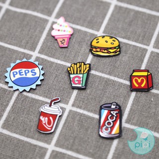 CHARM THỨC ĂN NHANH TRANG TRÍ SLIME