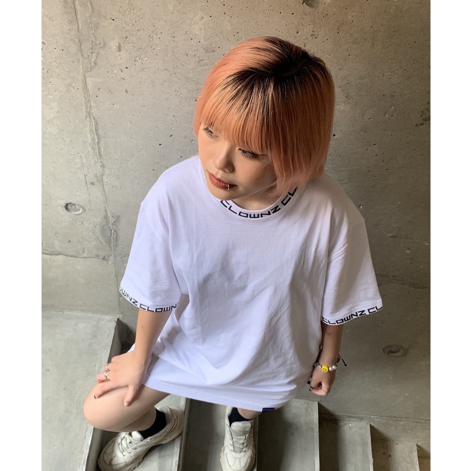 Áo thun tay lỡ local brand Clownz Basic V3 nhiều màu, phông trơn cổ tròn form rộng, cotton, unisex nam nữ