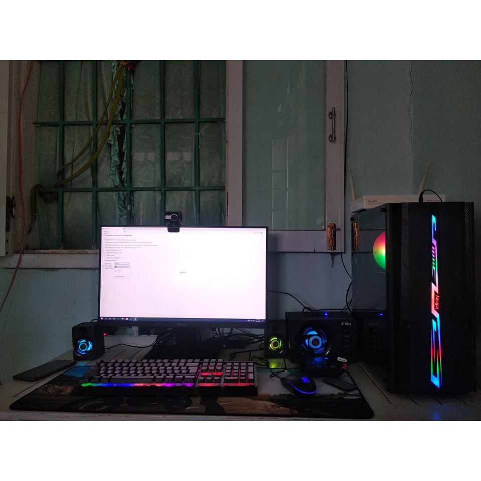 Vỏ Case Infinity Denki - Mặt bên hông kính cường lực trong suốt ( giá tốt ) | BigBuy360 - bigbuy360.vn