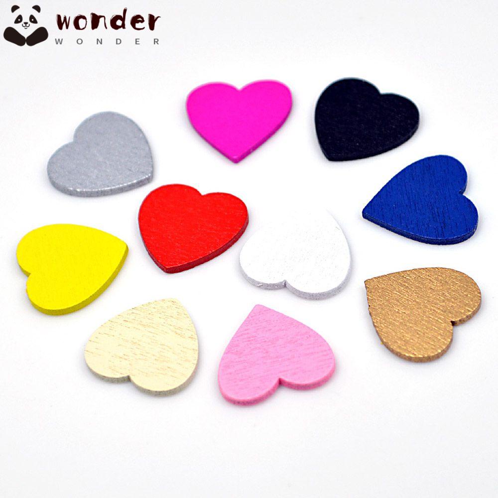 Set 100 Miếng Gỗ Hình Tròn 18mm Dùng Để Trang Trí Thủ Công