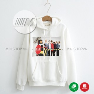Áo Hoodie In Ảnh Nhóm Nhạc BTS