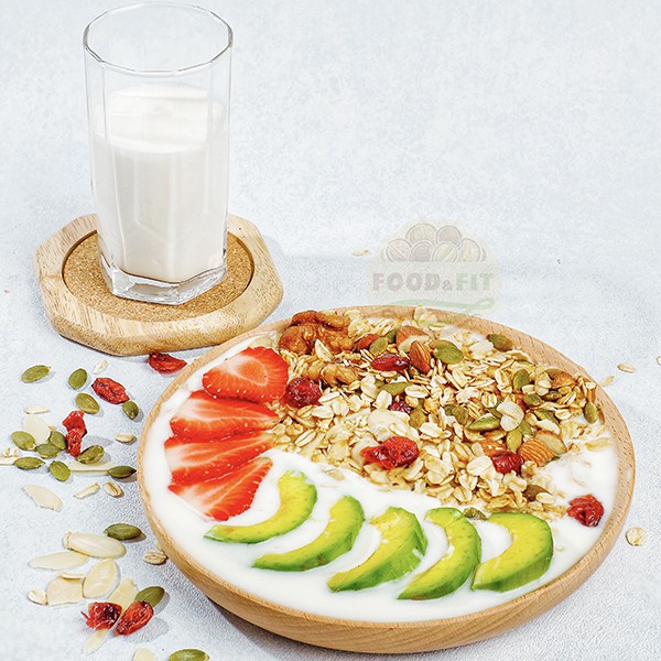 [Mã GROSALE giảm 10% đơn 150K] GRANOLA ngũ cốc ăn kiêng không đường vị cacao