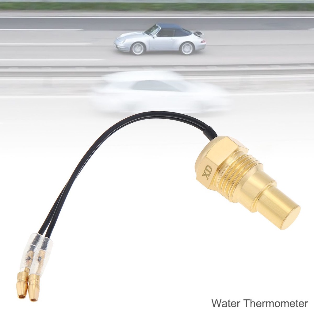 Bộ Cảm Biến Nhiệt Độ Nước 12V/24V 50K Đầu Cắm 16mm Cho Xe Hơi/Xe Tải