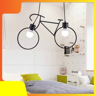 Đèn thả, đèn thả trần trang trí bàn ăn phòng khách hình xe đạp
