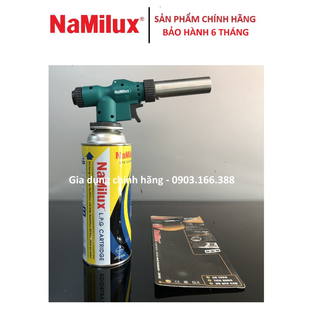 KHÒ GAS NAMILUX NA-187 CAO CẤP , CÓ CHỈNH GIÓ Bảo Hành Chính Hãng