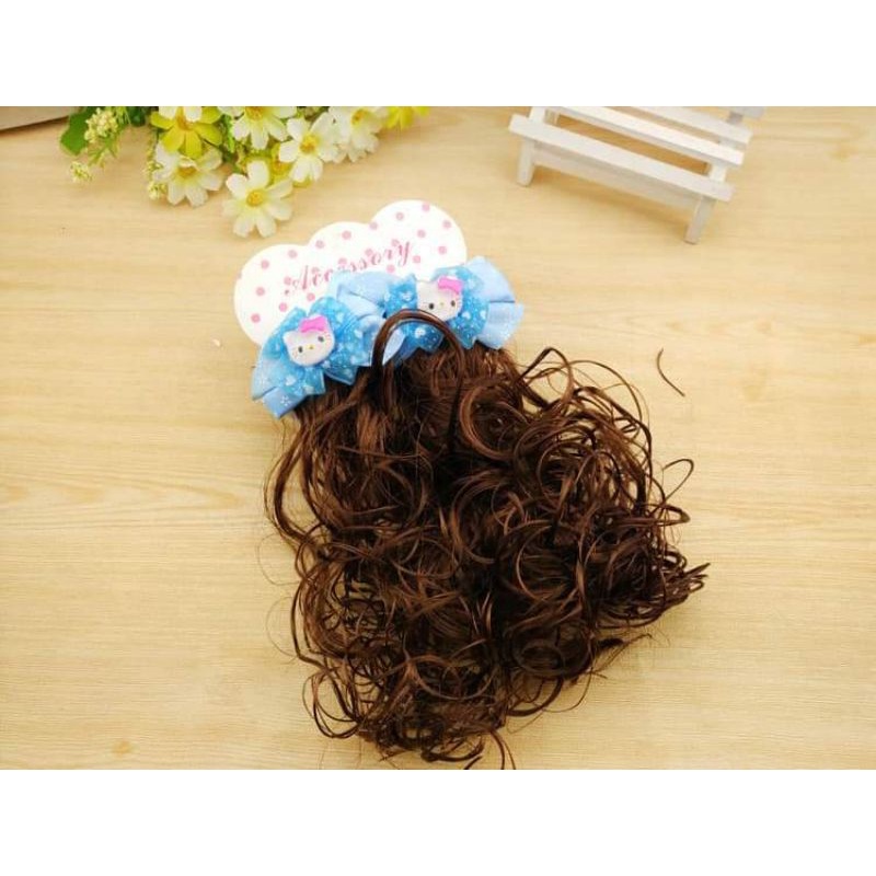 Kẹp tóc giả trẻ em,,,