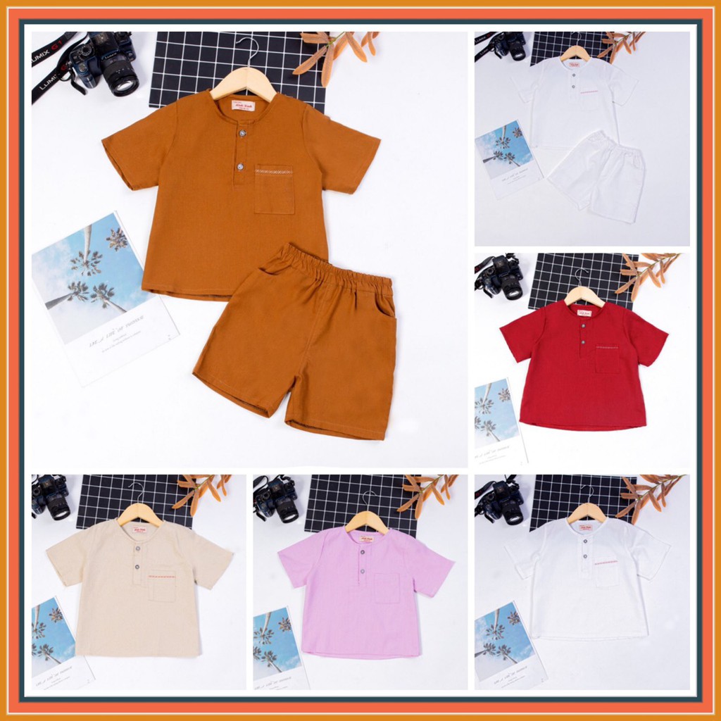 Set  Linen cho bé trai