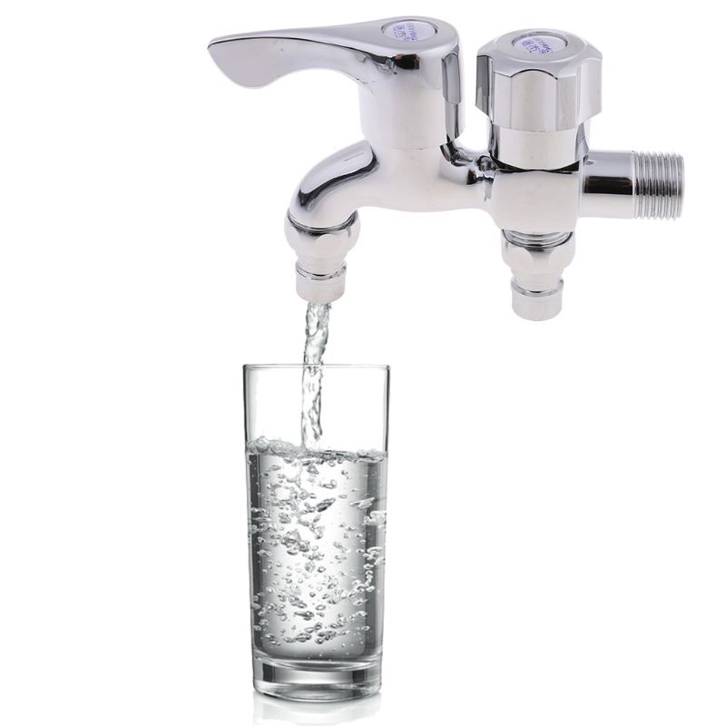 Đầu Nối Vòi Nước Máy Giặt Hai Đầu Đa Năng