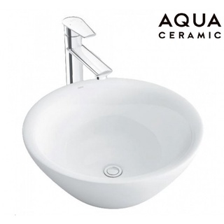 Chậu rửa lavabo inax al-445v đặt bàn aqua ceramic