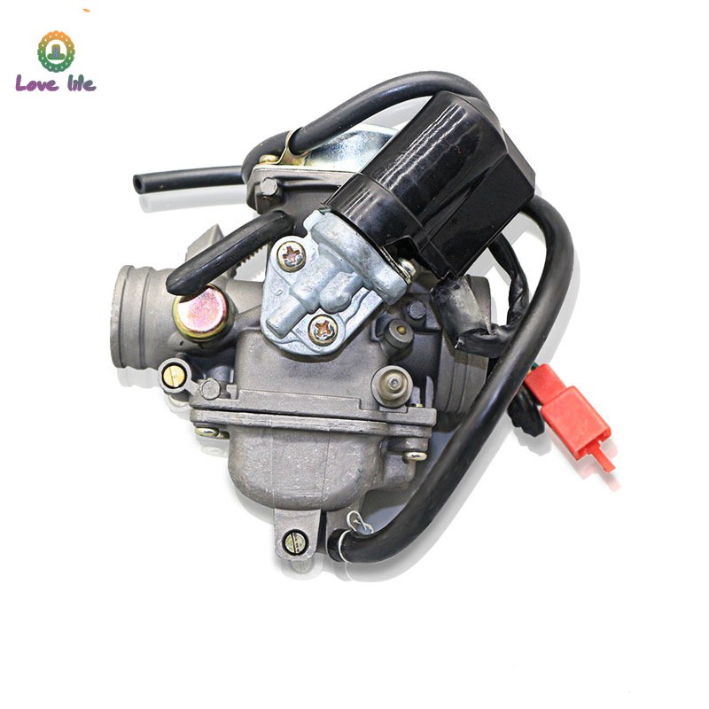 Bộ Chế Hòa Khí 24mm Cho Xe Tay Ga Gy6 50cc-80cc