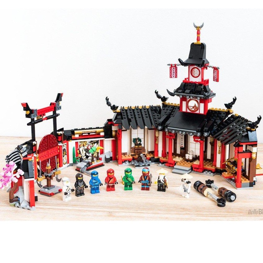 (CÓ SẴN) Lắp ráp ninjago Bela 11165 Ngôi đền tu viện Ninjago Đấu Trường Luyện Công