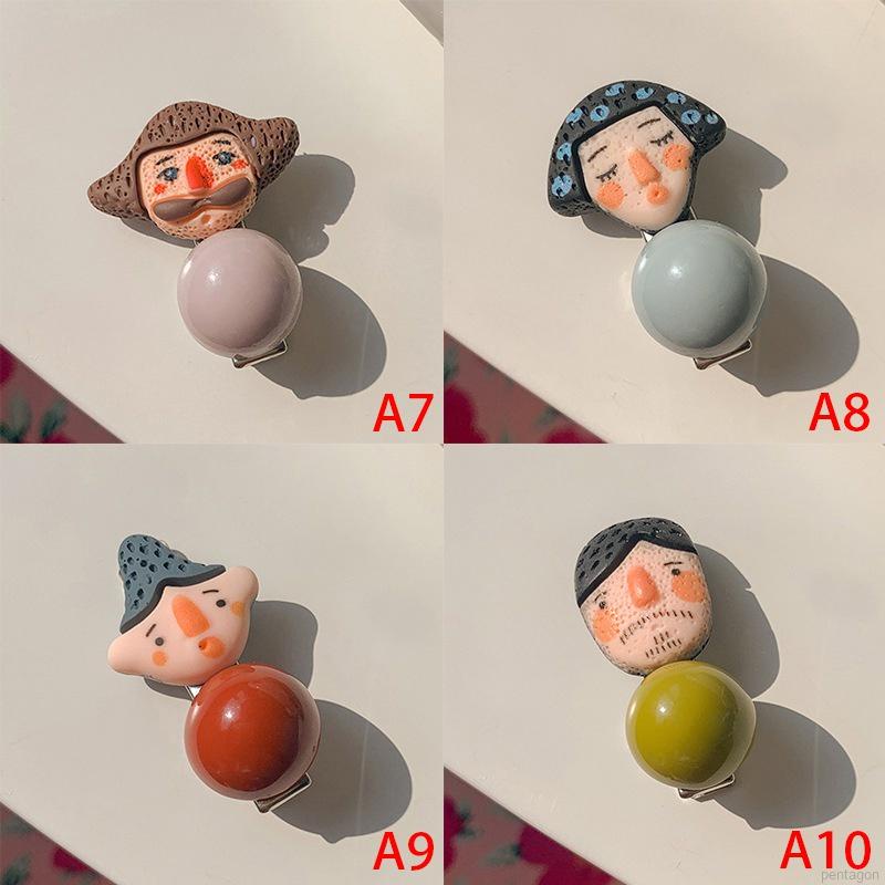 Kẹp Tóc Mỏ Vịt Hình Thỏ Màu Kẹo Dễ Thương Cho Bé Gái