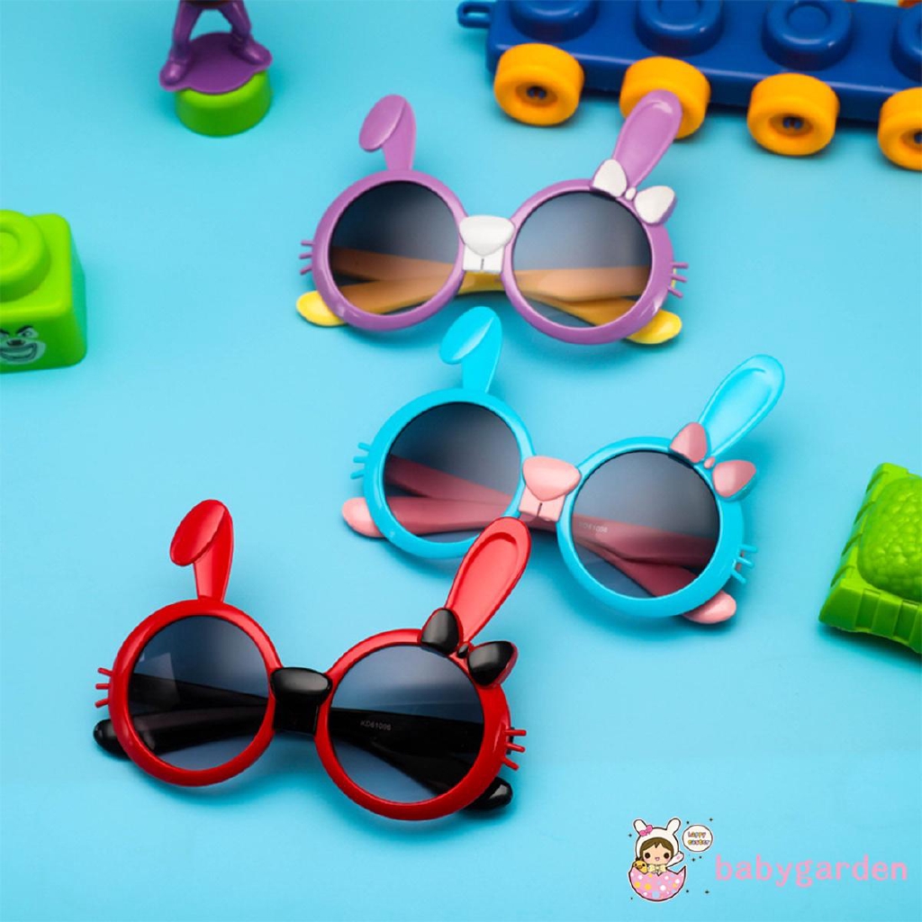 Kính mát chống tia UV hình tai thỏ đáng yêu dành cho bé