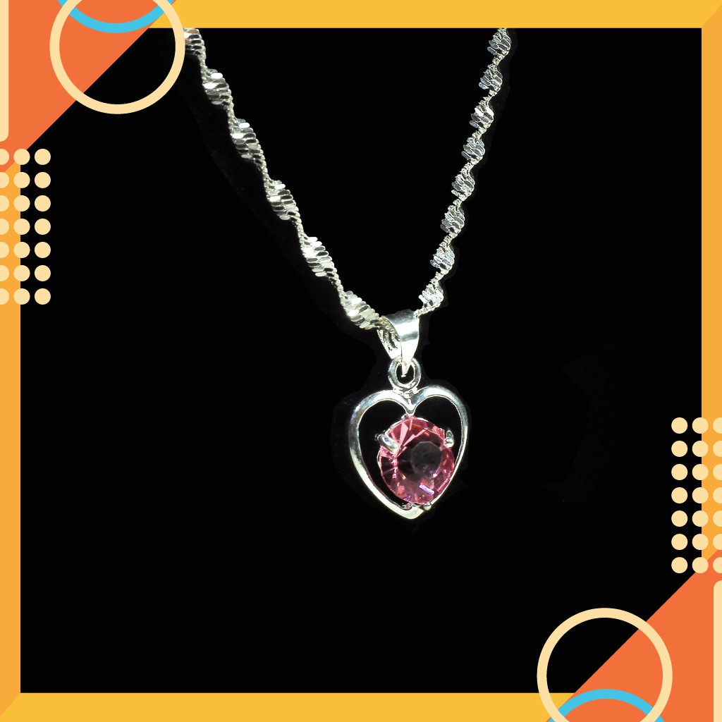 Dây Chuyền Xoắn Bạc S925 + Vòng Chỉ Đỏ Kim Vàng Phong Thủy An Bình